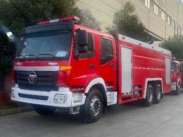 6x4 FOTON Fire Fighting Truck